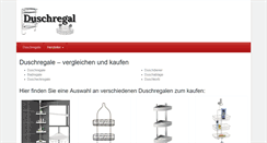 Desktop Screenshot of duschregal.net